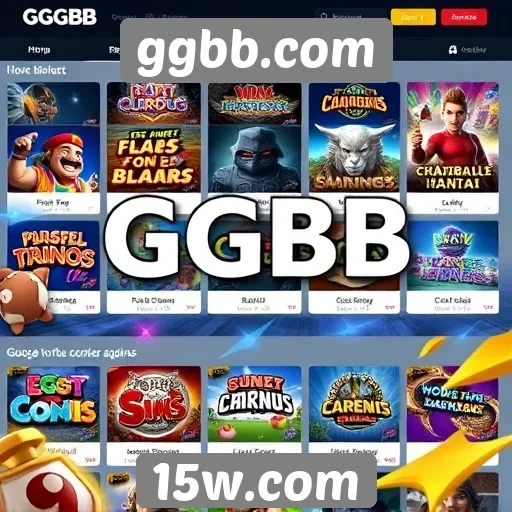 Análise da variedade de jogos disponíveis no ggbb.com